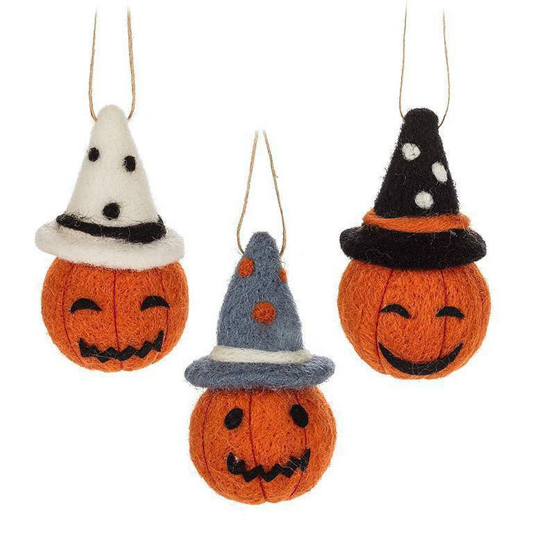 Pumpkin Head Ornament