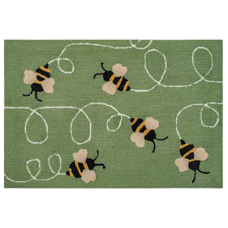 Buzzy Bees Indoor/Outdoor Rug