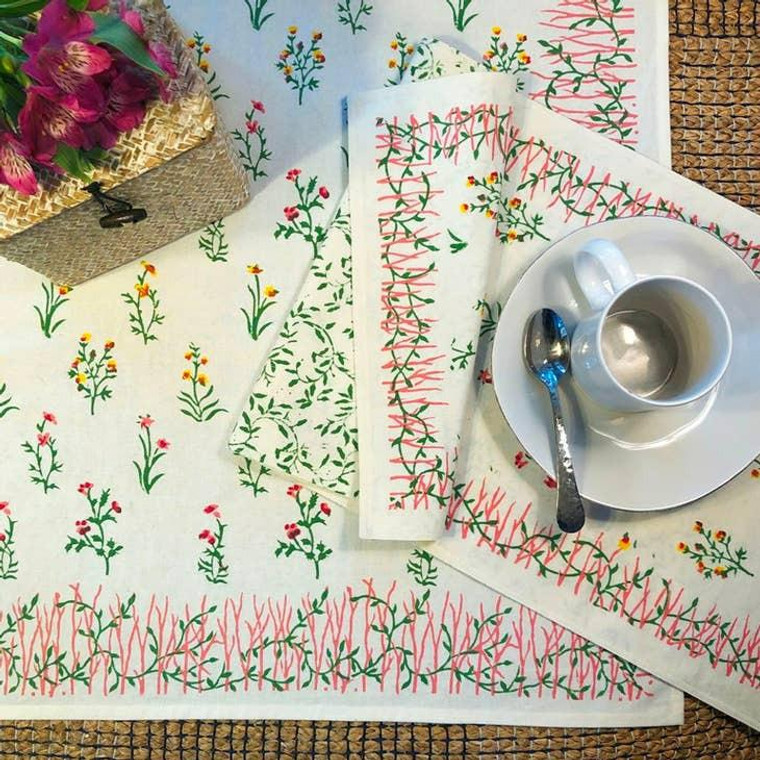 Botanical Table Runner