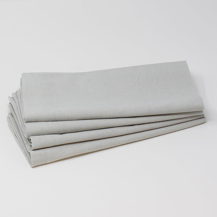 Solid Grey Napkins set of 4