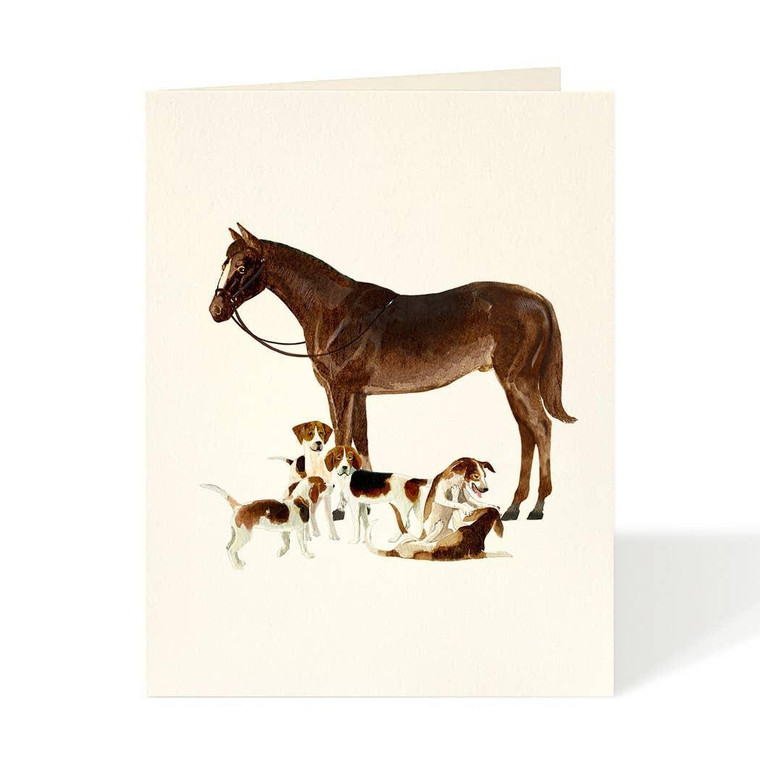 Spring + Beagles Card