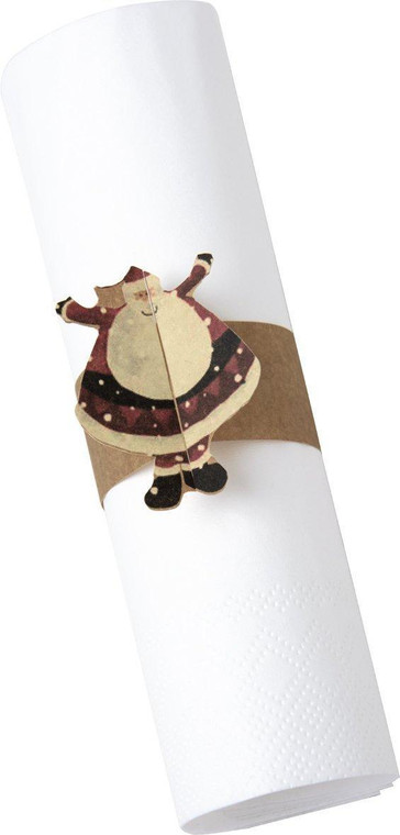 Santa Paper Napkin Ring