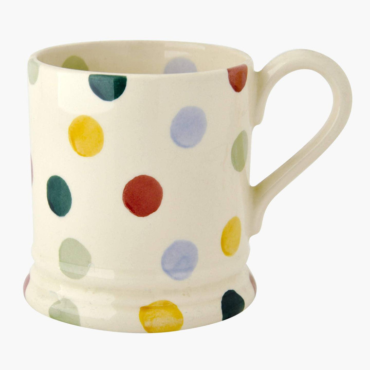 Polka Dot 1/2  Pint Mug