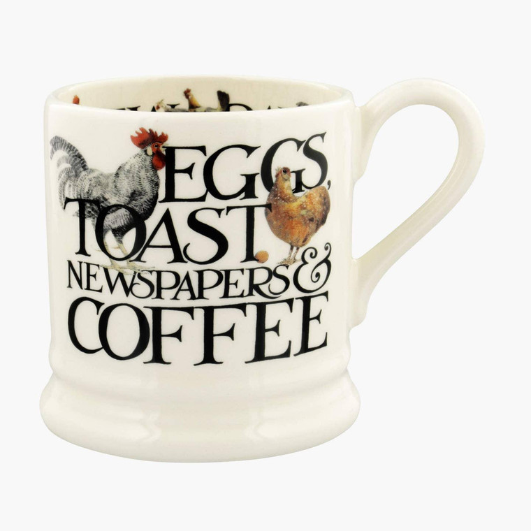 Eggs & Toast 1/2  Pint Mug