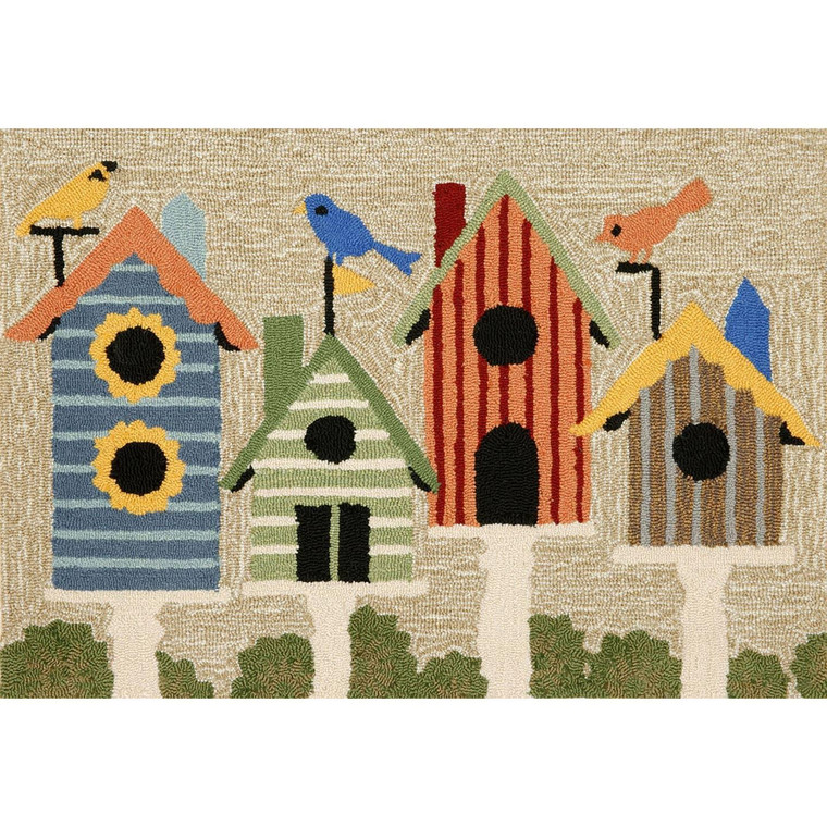 Birdhouse Indoor/Outdoor Door Mat