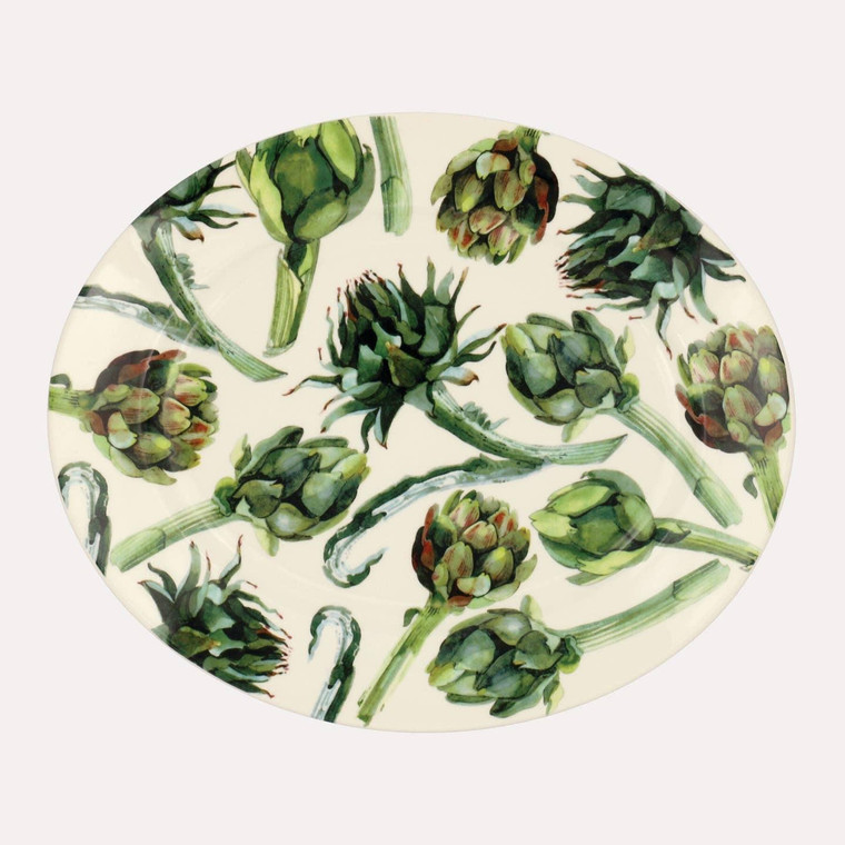 Artichoke Medium Oval Platter