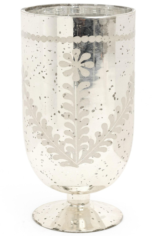 Mercury Glass Vase- Candle Holder