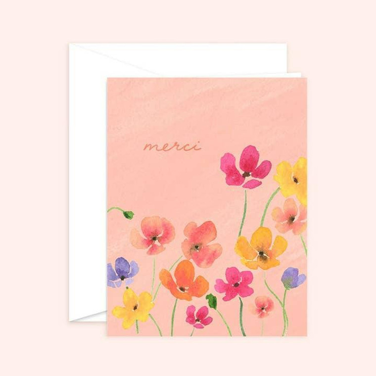 Merci Thank You Card