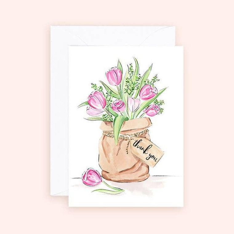 Mini Card-Thank You Blooms