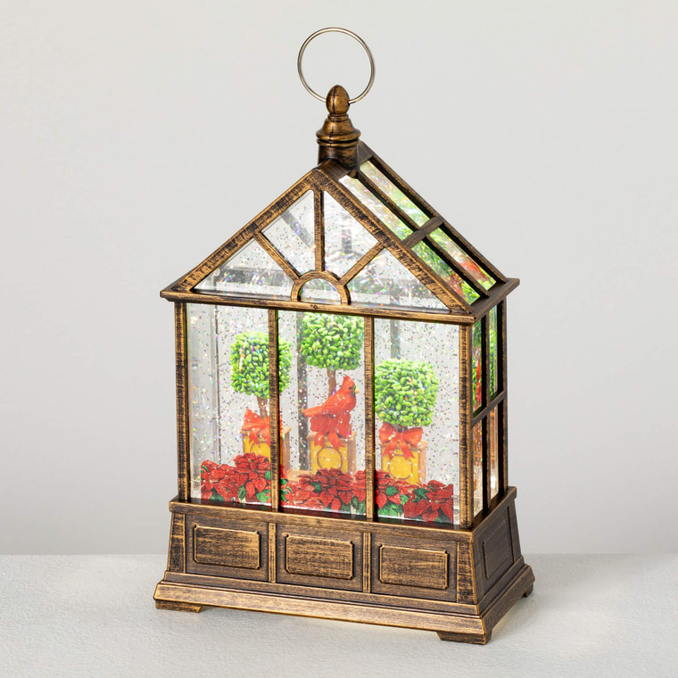 Cardinal Shimmer Lantern