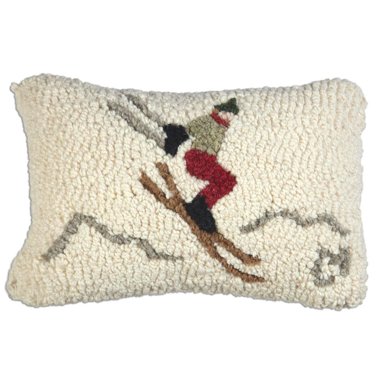 Yipee Ski Jumper Hook Pillow
