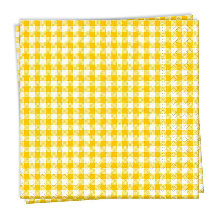 V itchy Yellow Cocktail Napkin
