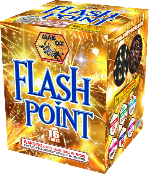 Flash Point 200g Fireworks Cake