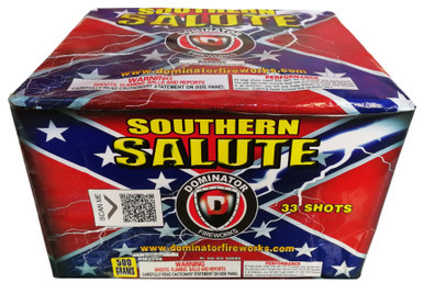 Southern Salute 500g Fireworks Cake