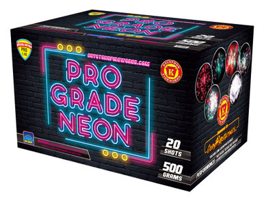 Pro Grade Neon 500g Fireworks Cake