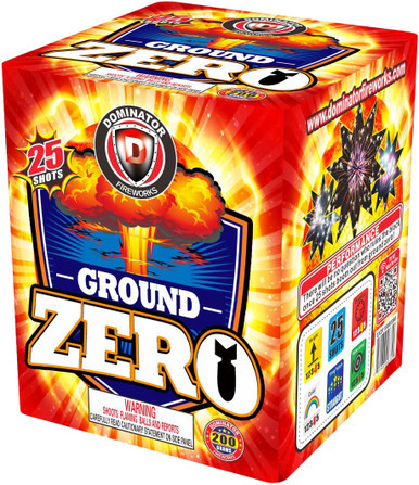 Ground Zero 200g Fireworks Cake