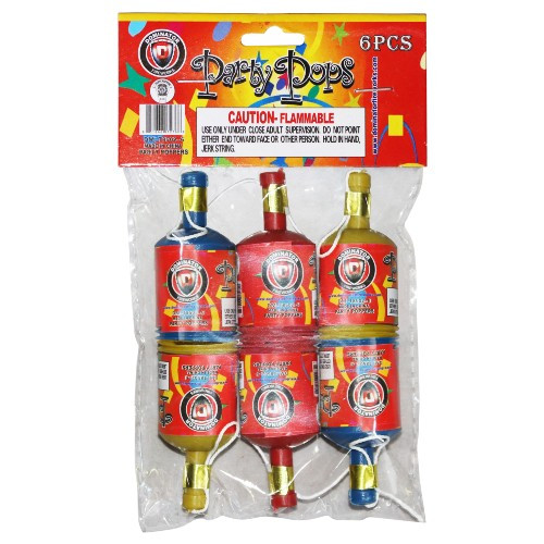 PARTY POPPERS 6/1