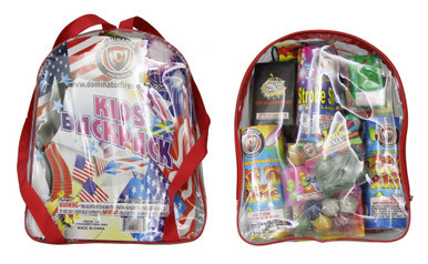 Kids Backpack Fireworks Assortment