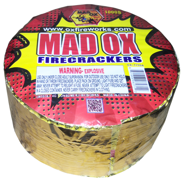 Mad Ox Firecrackers 1000s Roll