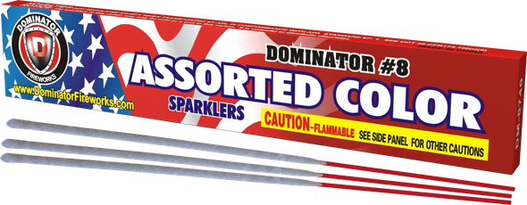 #8 COLOR SPARKLERS - Wire