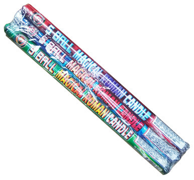 5 Ball Magical Roman Candle 3 Piece