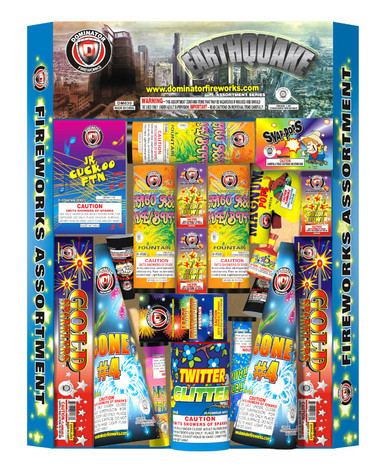 Earthquake Fireworks Assortment