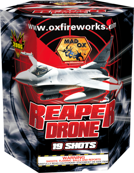 Reaper Drone 200g Fireworks Cake