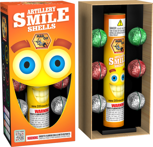 Artillery Smile Shells Reloadable Artillery