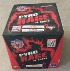 Pyro Rage 500g Fireworks Cake