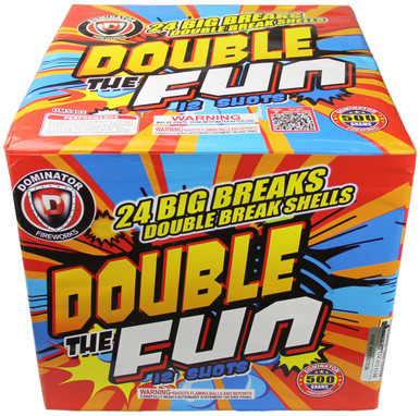 Double the Fun 500g Fireworks Cake