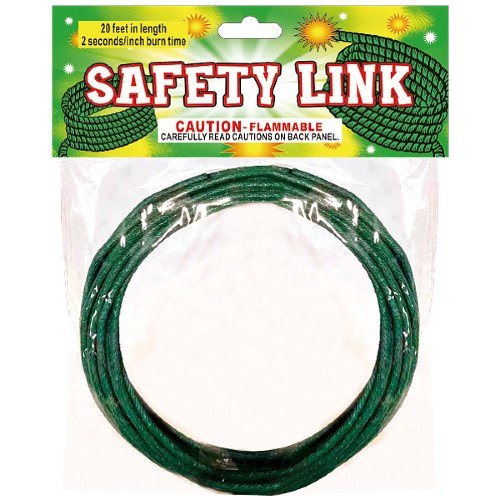 Safety Link Fuse 20 ft Green