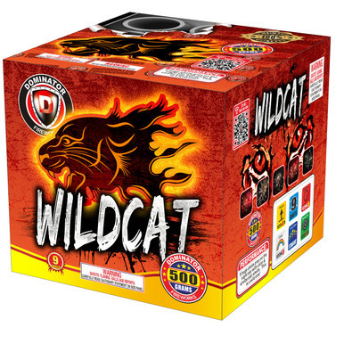 Wildcat 500g Fireworks Cake
