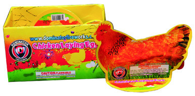 Chicken Laying Egg (Blows Up Balloon)
