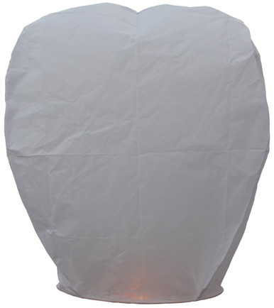 Sky Lantern All White 1 Piece