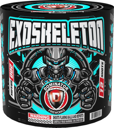 Exoskeleton 200g Fireworks Cake