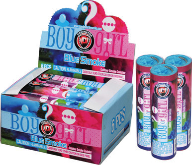 Is It a Boy or Girl? Blue Smoke 6 Piece