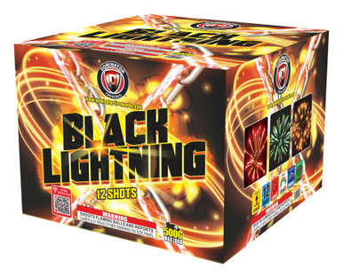 Black Lightning 500g Fireworks Cake