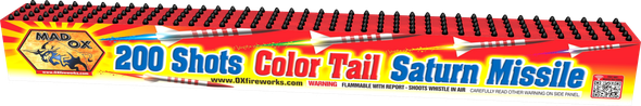 200 Shot Color Saturn Missile Batteries
