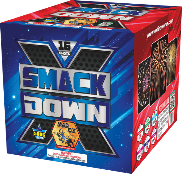 Smackdown 500g Fireworks Cake