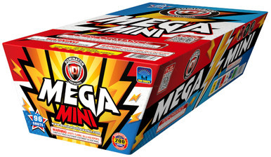 Mega Mini 200g Fireworks Cake