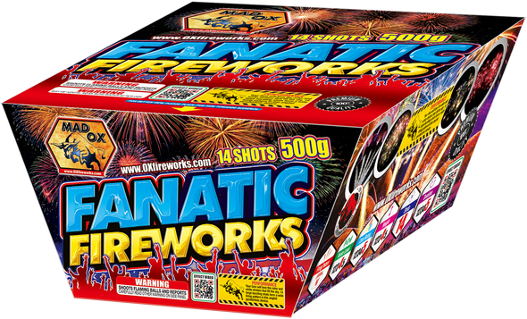 Fanatic Fireworks 500g Fireworks Cake