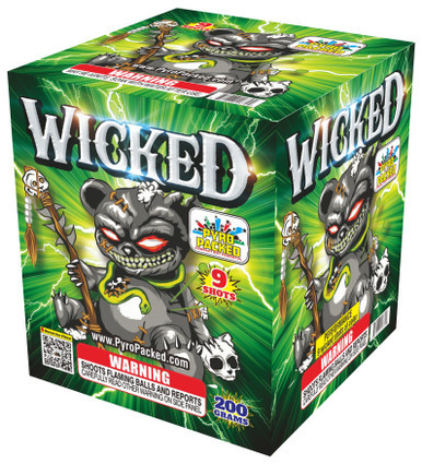 Wicked 200g Fireworks Cake