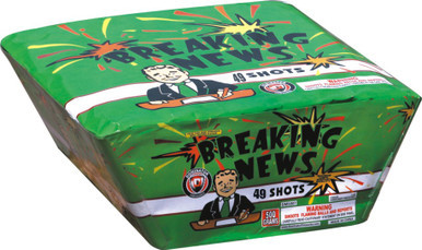 Breaking News 500g Fireworks Cake
