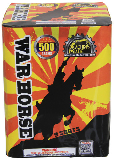 War Horse 500g Fireworks Cake