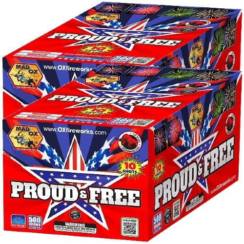 Buy One Get One Proud & Free 500g Fireworks Cake