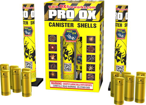 Pro Ox Mini Max Canister Shells 12 Shot Reloadable Artillery