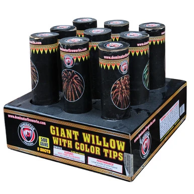 3 inch Giant Willow with Color Tips 500g Fireworks Cake