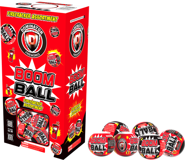 BOOM BALL FIRECRACKER ASSORTMENT 36/1