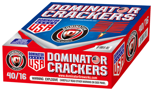 DOMINATOR FIRECRACKERS 16S (HALF BRICK) 40/16