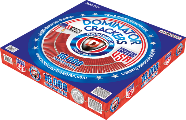DOMINATOR USA FIRECRACKERS 16,000S